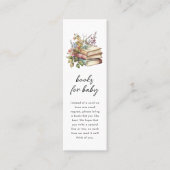 Visite Mini Demande de réservation | Carte de boîtier Baby sho (Devant)