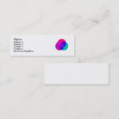 Visite Mini Esprit + Corps + Âme - carte de profil (Devant / Derrière)