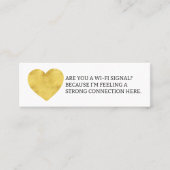 Visite Mini Êtes-vous une carte d'appel de connexion Wi-Fi Fun (Devant)