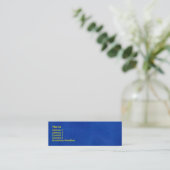 Visite Mini Euro carte bleue de profil (Debout devant)