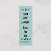 Visite Mini Faveur sainte de carte de jour de fête d'autel de (Dos)