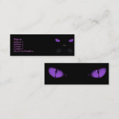 Visite Mini Huez - la carte de profil d'améthyste (Devant / Derrière)