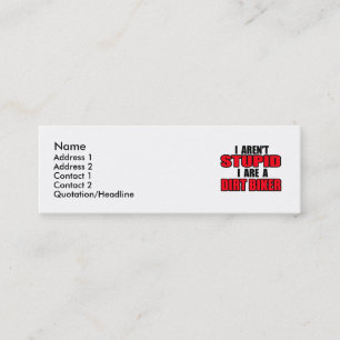 Visite Mini Je Suis Un Vélo De Chemin - Carte De Profil