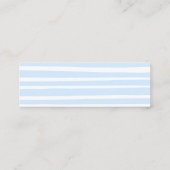 Visite Mini Joli bleu Afficher l'insertion de carte de douche (Dos)