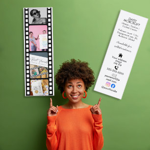 Visite Mini Kit média d'influenceur Modèle de carte à bande de
