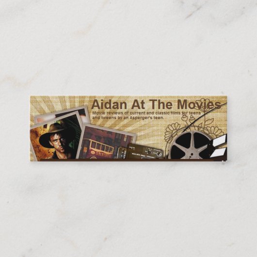 Visite Mini KRW Aidan à la carte de films (Devant)
