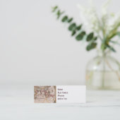 Visite Mini La conception antique vintage de carte de Vieux (Debout devant)