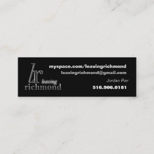 Visite Mini Laisser la carte de profil de Richmond