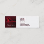 Visite Mini Leçon de tango - Affaires, carte de profil (Dos)