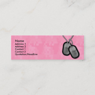 Visite Mini Madame maigre Camo de carte