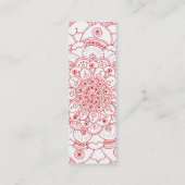 Visite Mini Mandala 2, carte de profil (Dos)