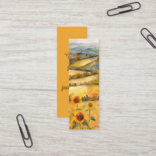 Visite Mini Marquez vos favoris d'automne - Carte de signet