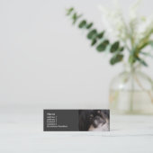 Visite Mini Modèle de carte de profil - chien de Pekingnese (Debout devant)