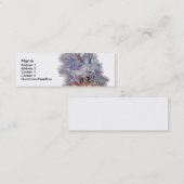 Visite Mini Modèle de carte de profil - licornes (Devant / Derrière)