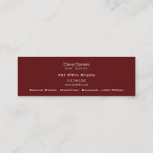 Visite Mini Modèle maigre de carte de profil de jungle de (Dos)