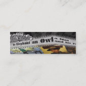 Visite Mini Poeticali Distherbd, carte de MC (Dos)