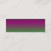 Visite Mini Pourpre - carte verte de profil (Dos)