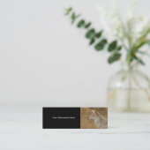 Visite Mini profil ou carte de visite, coyote (Debout devant)