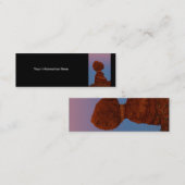 Visite Mini profil ou carte de visite, paysage (Devant / Derrière)