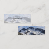 Visite Mini profil ou carte de visite, paysage (Devant / Derrière)