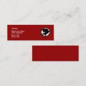 Visite Mini Raven et la carte de profil de lune (Devant / Derrière)