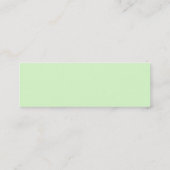 Visite Mini Rétro carte maigre de profil de Deco (Dos)