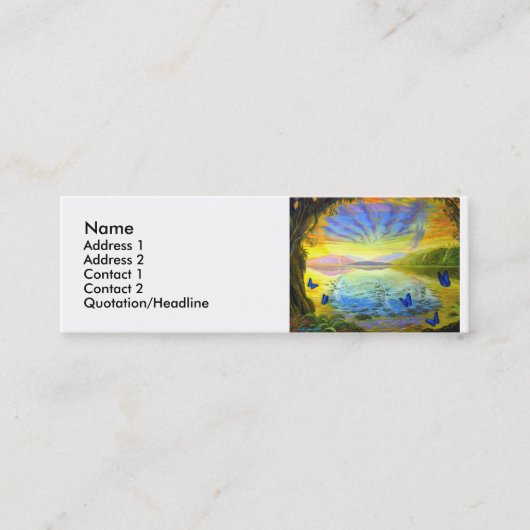 Visite Mini Rivière de carte de Vie-Profil (Devant)