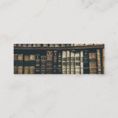 Visite Mini Signet de carte vintage Book Club (Dos)