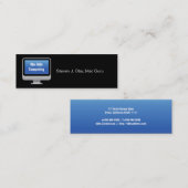 Visite Mini Surveillez la carte de calcul (Devant / Derrière)