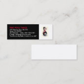 VISITE MINI TABLES DE BILLARD ET BILLARDS - MODÈLE DE CARTE DE (Devant / Derrière)