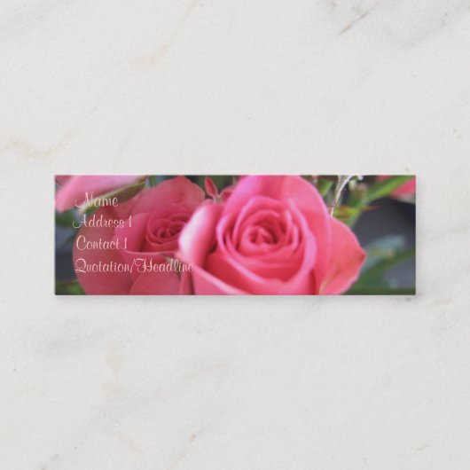 Visite Mini Toute carte de note d'occasion (Devant)