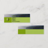 Visite Mini Zen avec la carte de profil de Yin-Yang (Devant / Derrière)