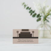 Visite Mobilier funky Carte de visite, Latte (Debout devant)