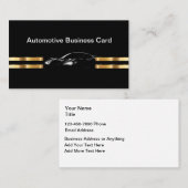 Visite Modèle de carte d'affaires Classy Automotive Servi (Devant / Derrière)