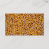 VISITE MODÈLE DE CARTE D'AFFAIRES CORN (Dos)