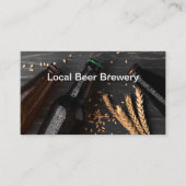 Visite Modèle de carte d'affaires de la brasserie de bièr (Devant)