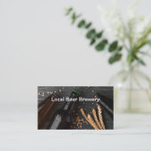 Visite Modèle de carte d'affaires de la brasserie de bièr (Debout devant)