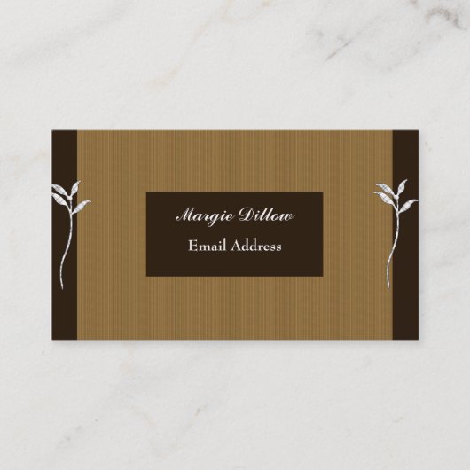 VISITE MODÈLE DE CARTE D'AFFAIRES DESIGNER (Devant)