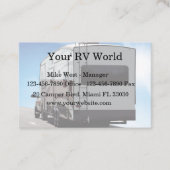 Visite Modèle de carte d'affaires du concessionnaire de l (Devant)