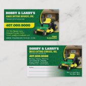 Visite Modèle de carte d'affaires Landscaping Lawn Care M (Devant / Derrière)
