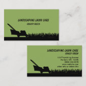 Visite Modèle de carte d'affaires pour les soins de pelou (Devant / Derrière)