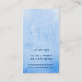 Visite Modèle de carte d'affaires Scottish American Thist (Dos)