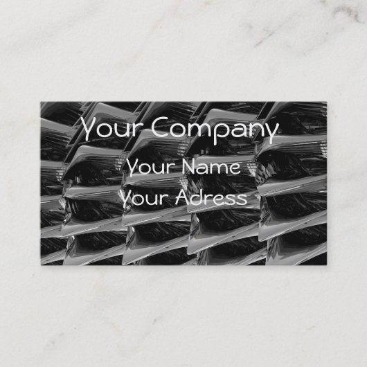 Visite modèle de carte de profil (Devant)