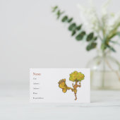 Visite Modèle de carte de profil d'arbre de Kung Fu (Debout devant)