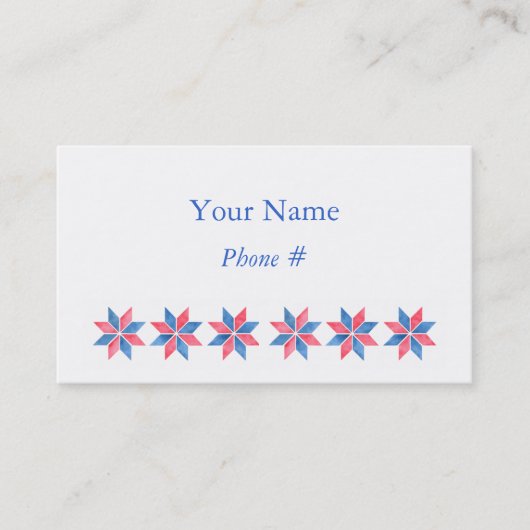 Visite Modèle de carte de profil personnel Designer (Devant)