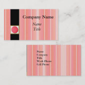 Visite Modèle de carte professionnelle (Devant / Derrière)