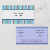 Visite Modèle de carte professionnelle (Devant / Derrière)