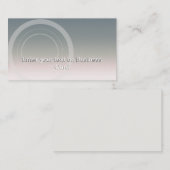 Visite Modèle de carte professionnelle (Devant / Derrière)