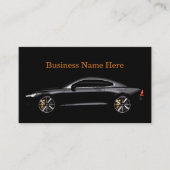 Visite Modèle de carte professionnelle automobile (Devant)