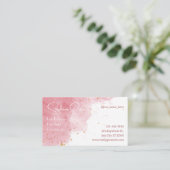 Visite Modèle de carte professionnelle chic (Debout devant)